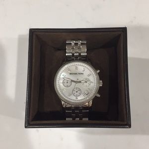 MK Women’s Silver Watch